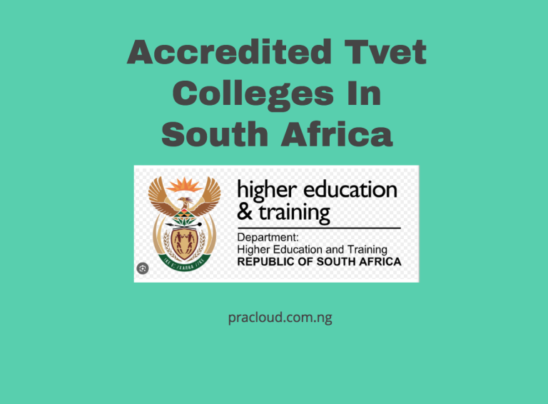 Accredited Tvet Colleges In South Africa