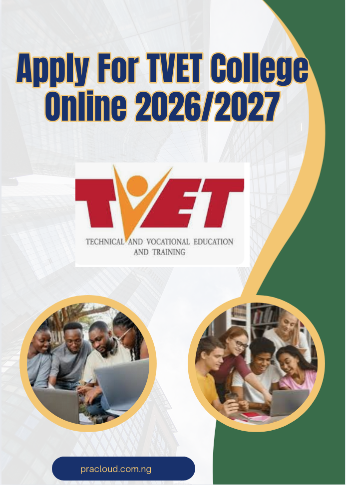 Apply For TVET College Online 2026:2027