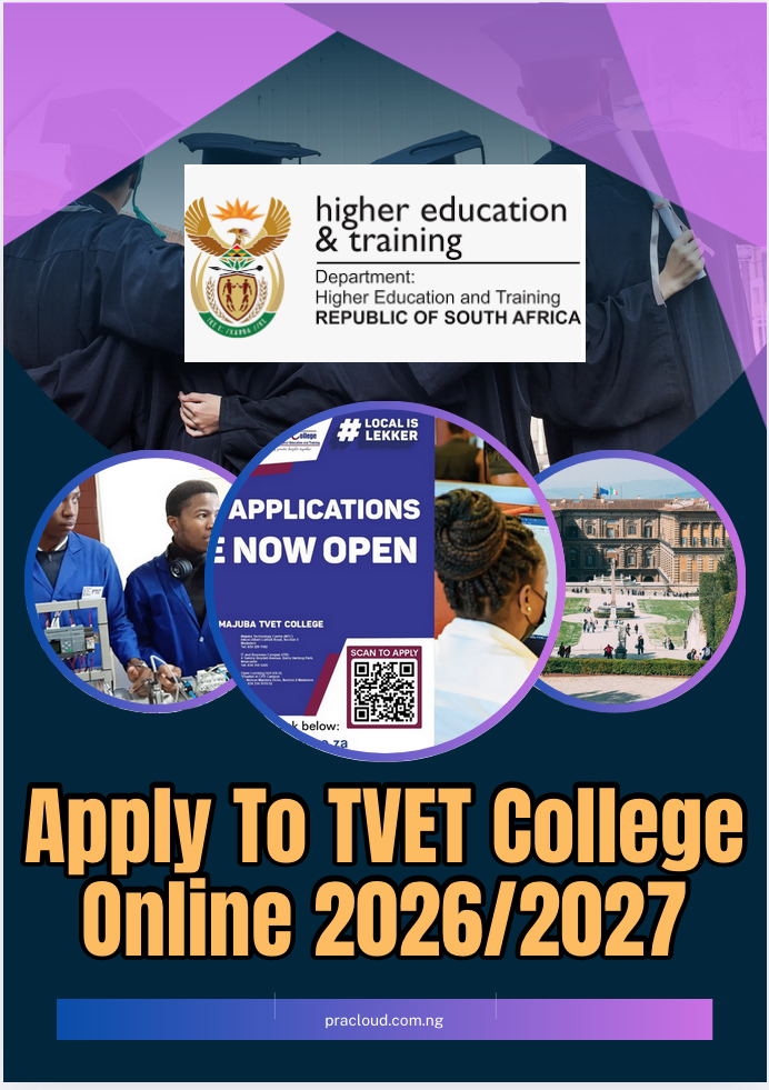 Apply To TVET College Online 2026/2027