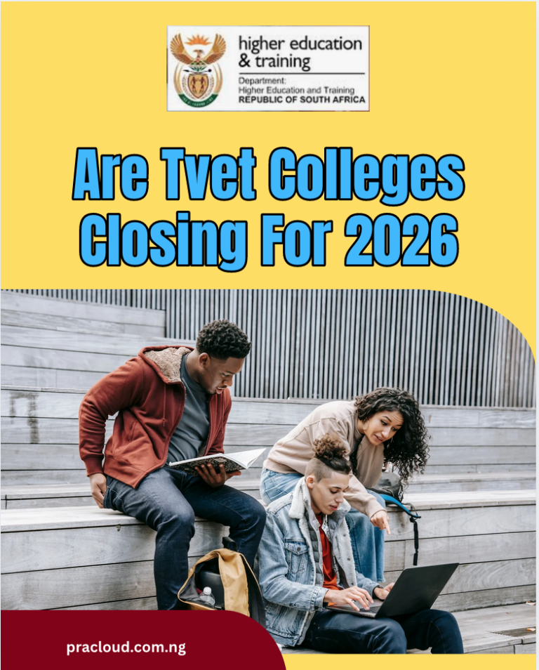 Are Tvet Colleges Closing For 2026