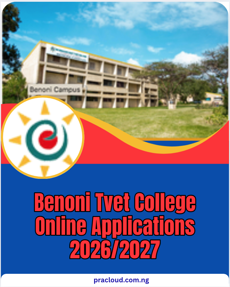 Benoni Tvet College Online Applications 2026/2027