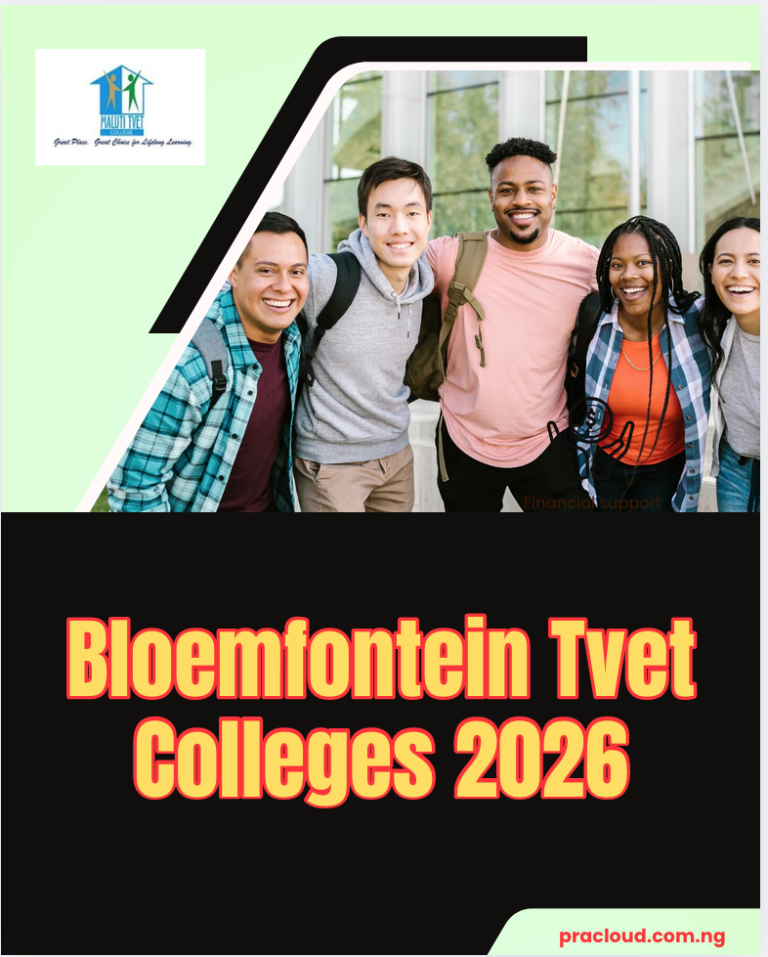 Bloemfontein Tvet Colleges 2026