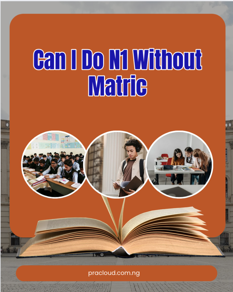 Can I Do N1 Without Matric