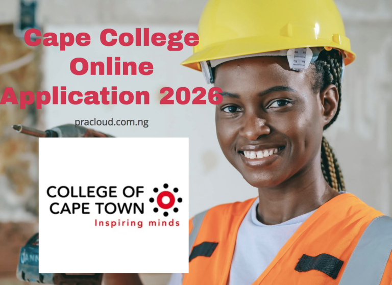 Cape College Online Application 2026