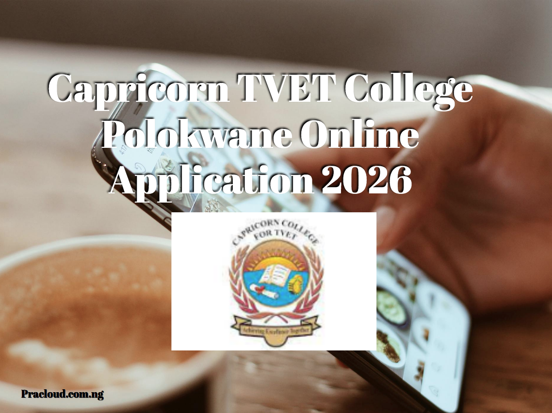 Capricorn TVET College Polokwane Online Application 2026