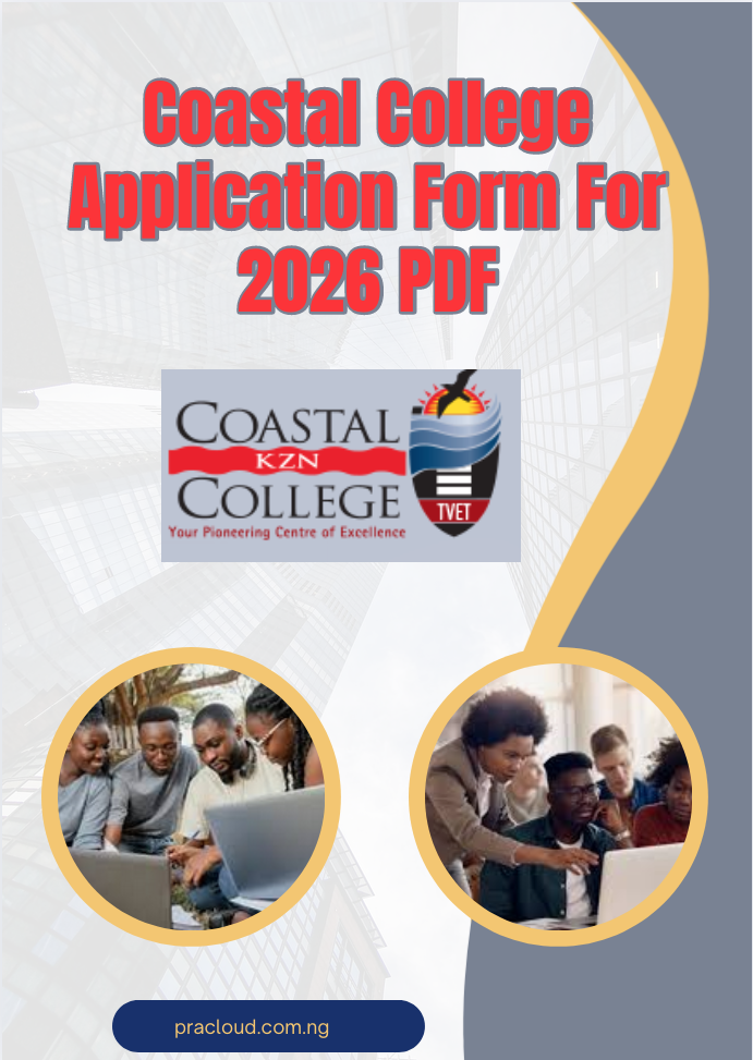 Coastal College Application Form For 2026 PDF
