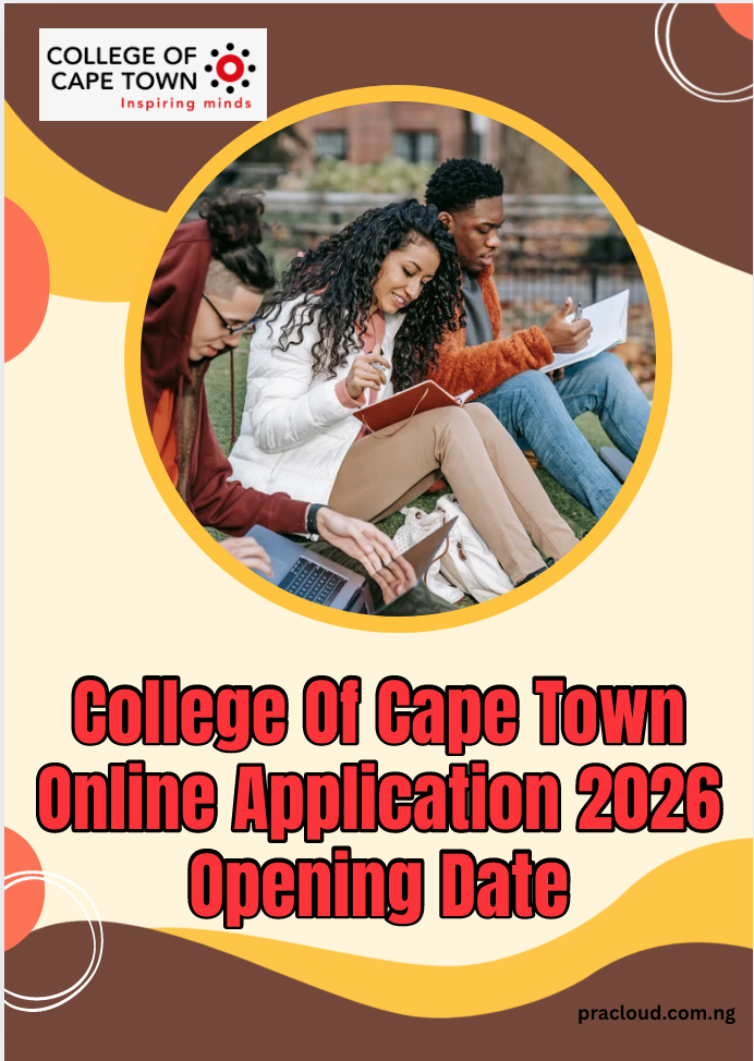 College Of Cape Town Online Application 2026 Opening Date