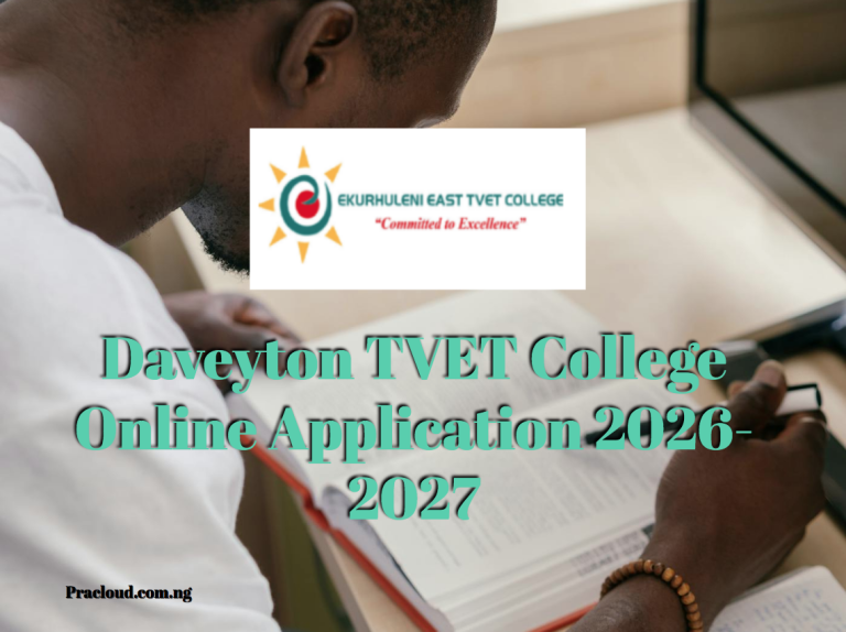 Daveyton TVET College Online Application 2026-2027