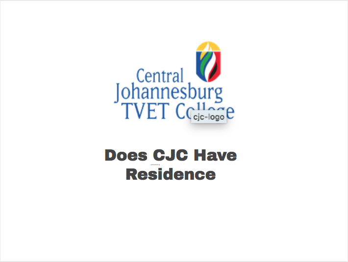 Does CJC Have Residence
