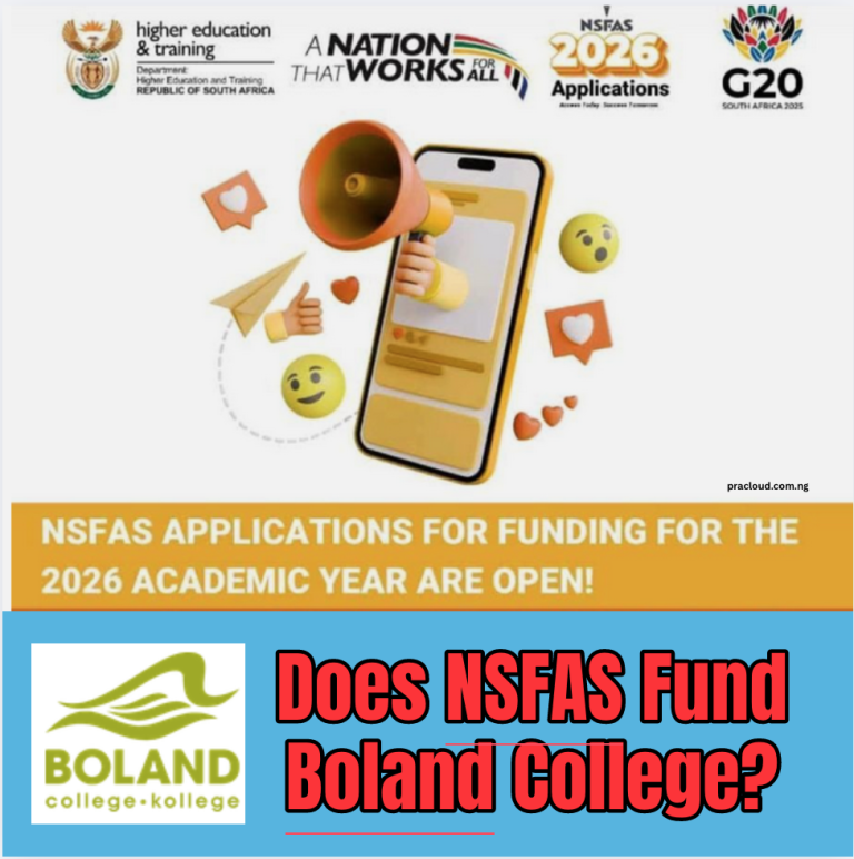 Does NSFAS Fund Boland College?