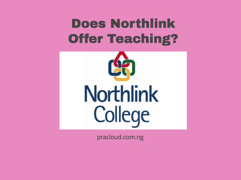 Does Northlink Offer Teaching?