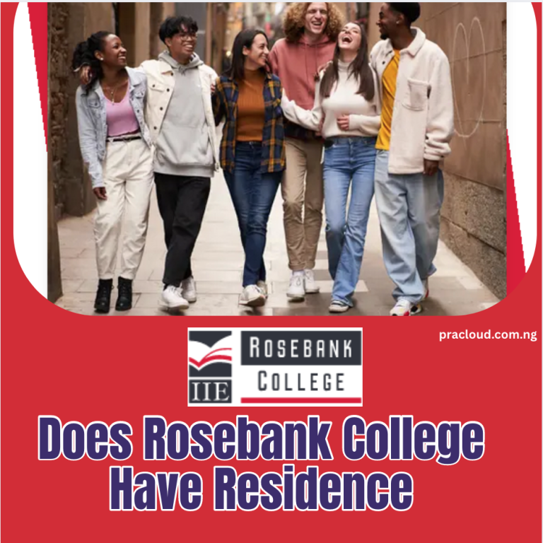Does Rosebank College Have Residence