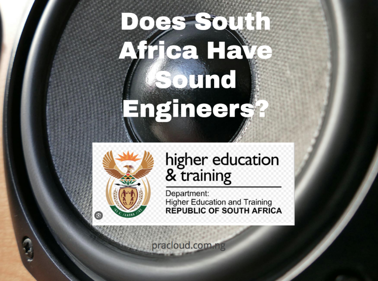 Does South Africa Have Sound Engineers?