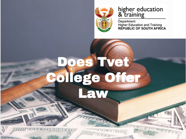 Does Tvet College Offer Law