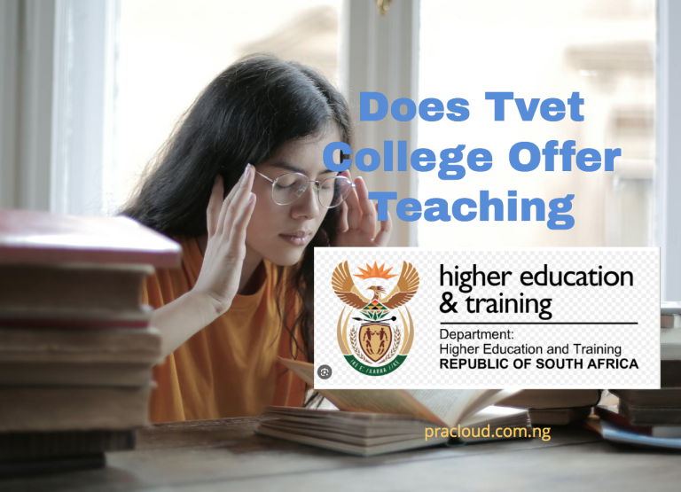 Does Tvet College Offer Teaching