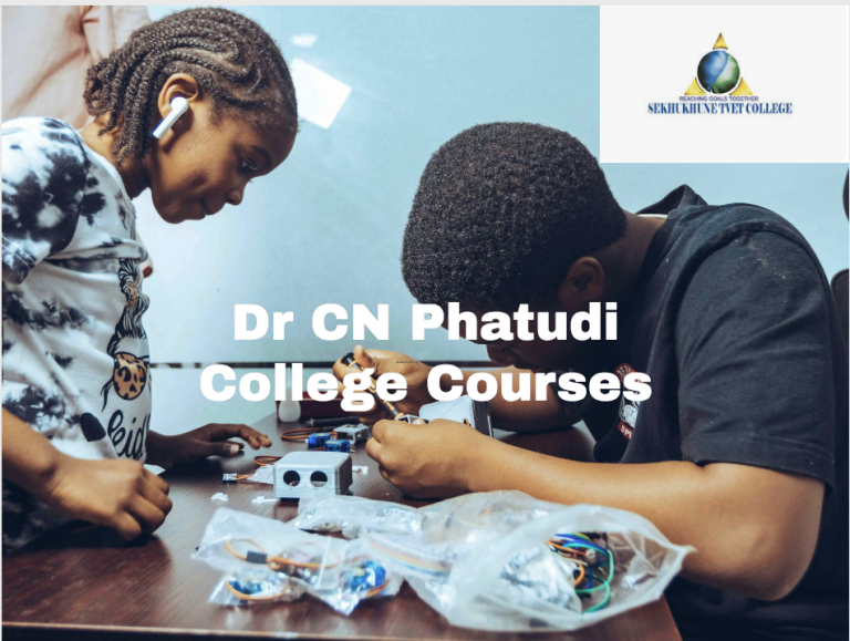 Dr CN Phatudi College Courses