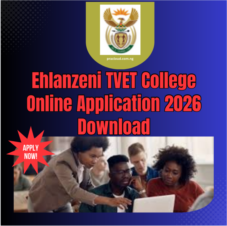 Ehlanzeni TVET College Online Application 2026 Download