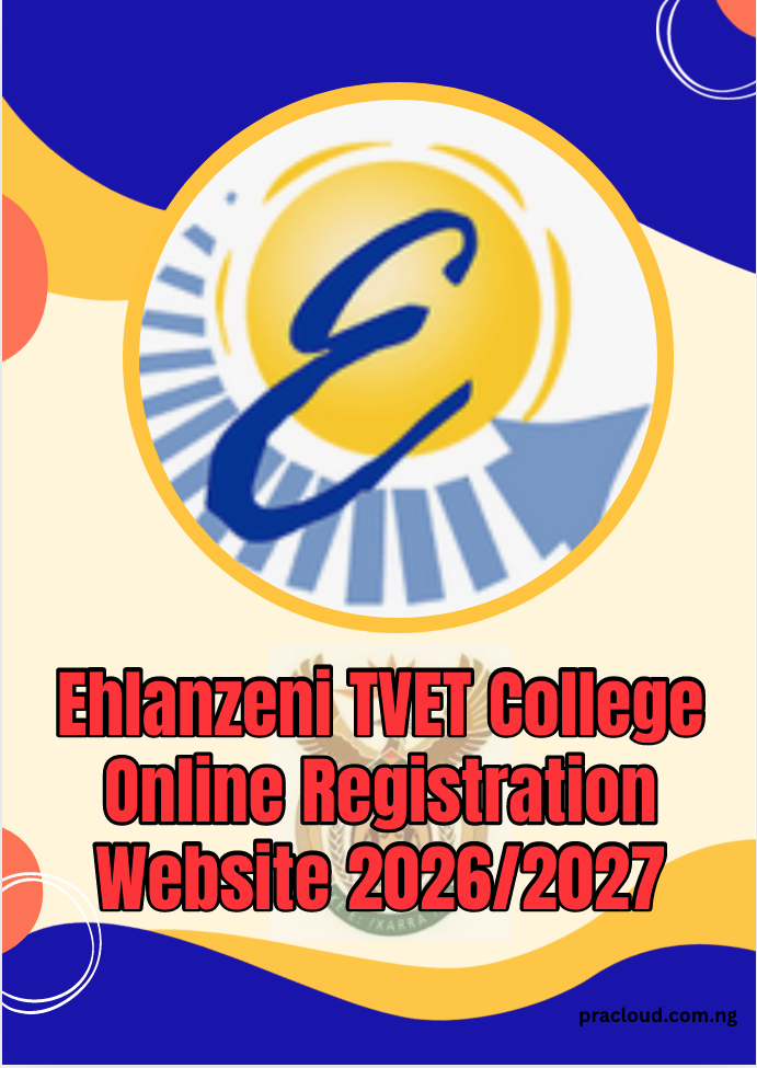 Ehlanzeni TVET College Online Registration Website 2026/2027