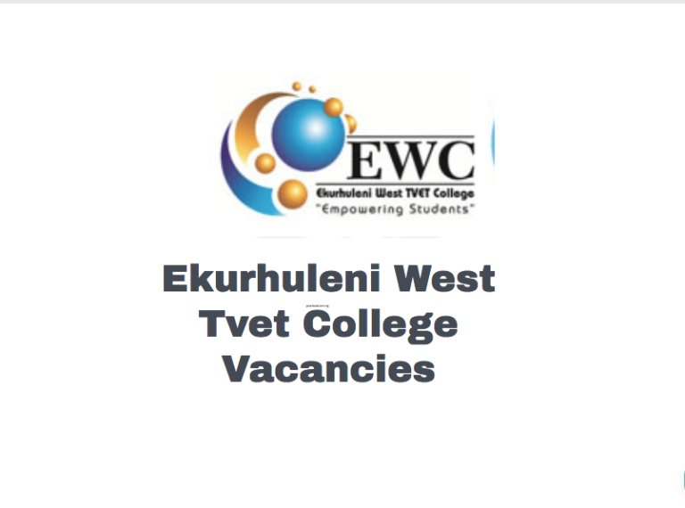 Ekurhuleni West Tvet College Vacancies