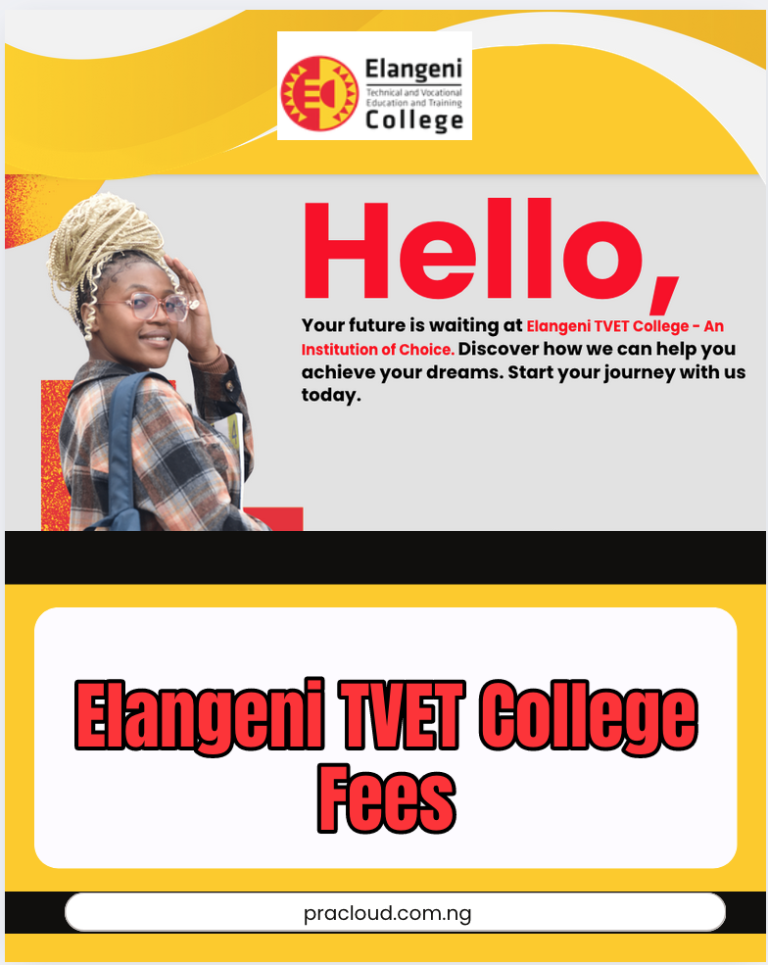 Elangeni TVET College Fees