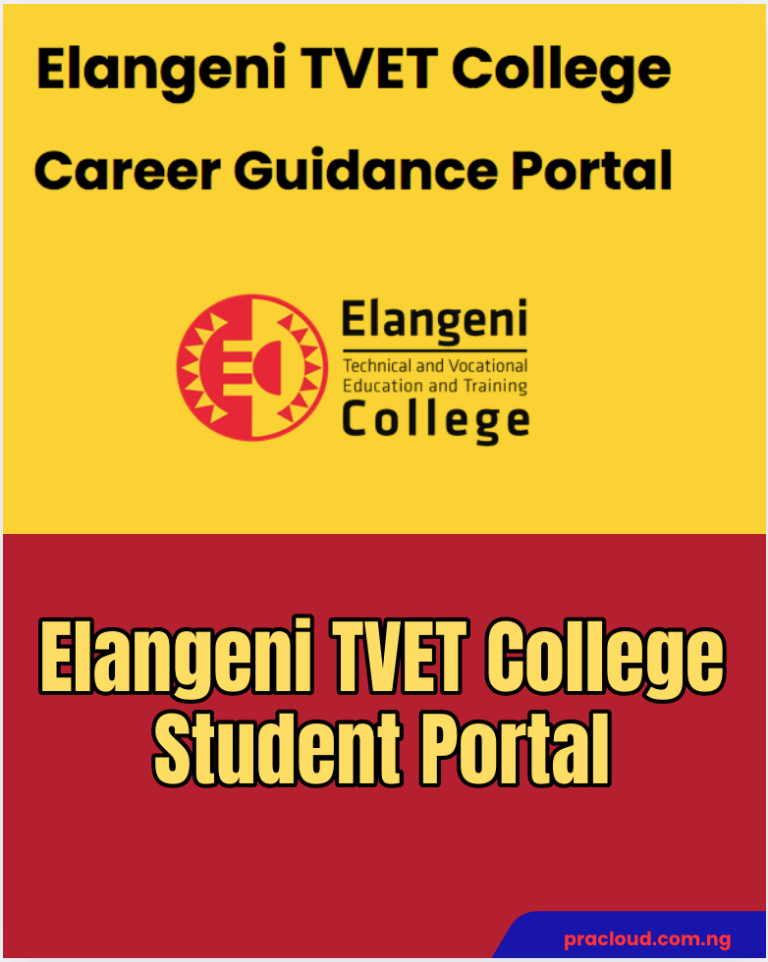 Elangeni TVET College Student Portal