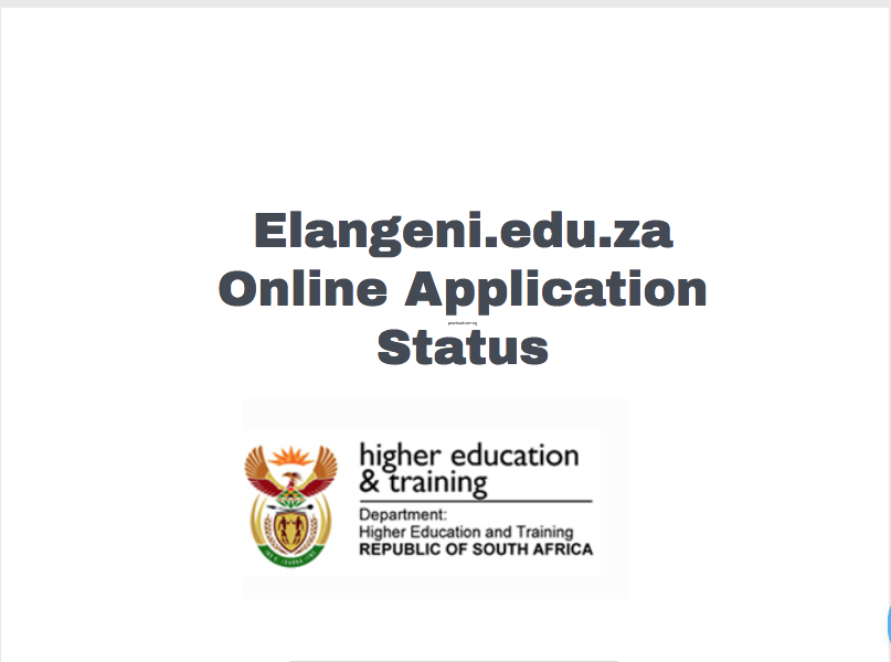 Elangeni.edu.za Online Application Status
