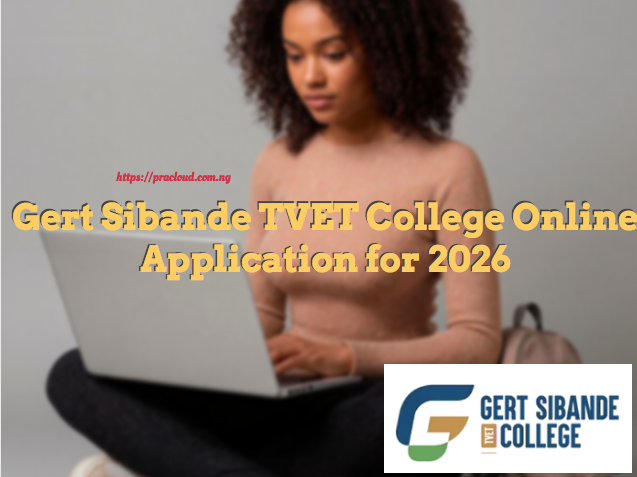Gert Sibande TVET College Online Application for 2026
