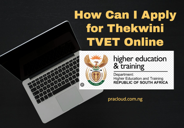 How Can I Apply for Thekwini TVET Online