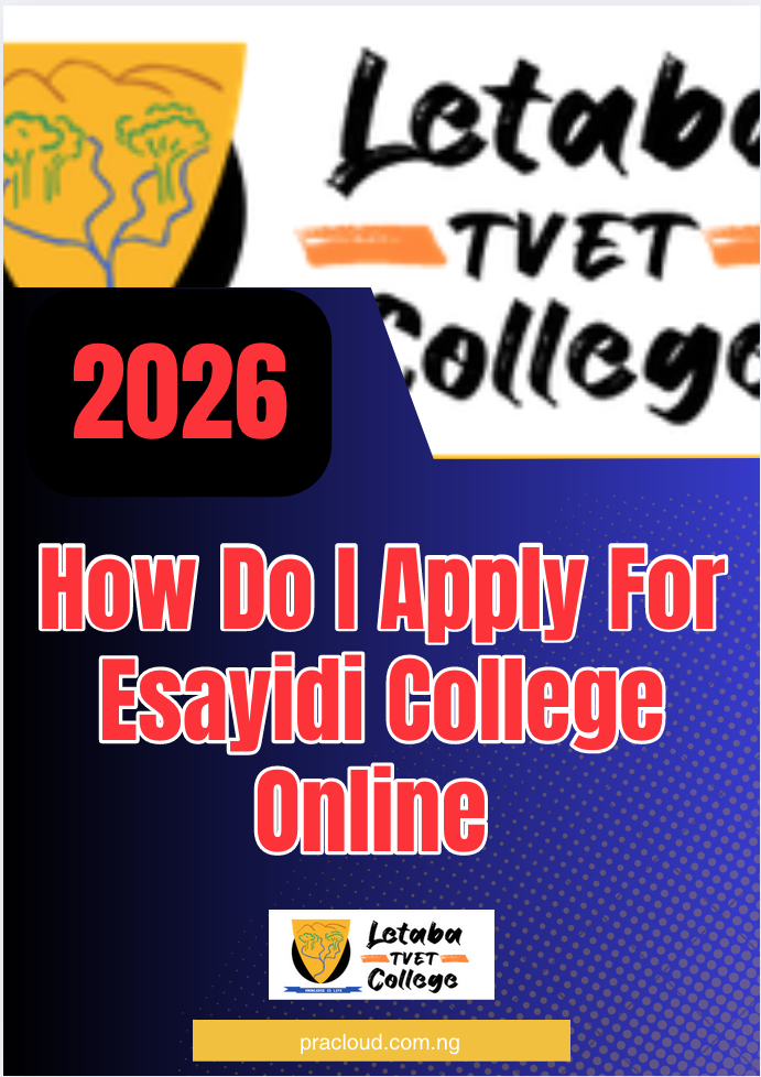 How Do I Apply For Esayidi College Online