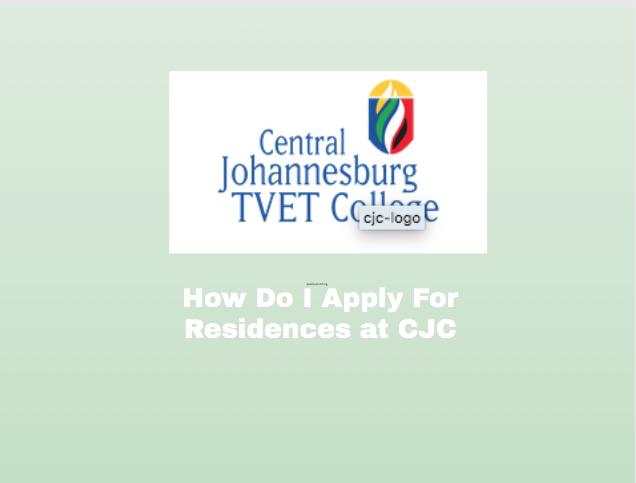 How Do I Apply For Residences at CJC