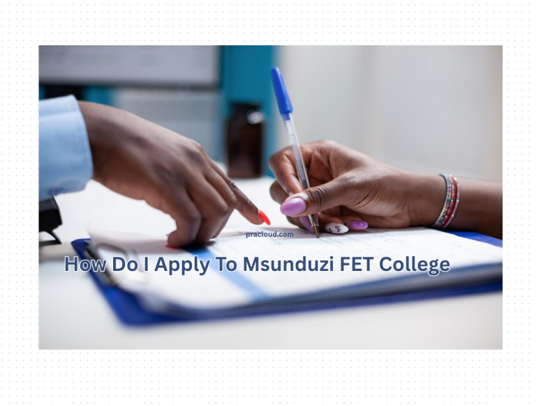 How Do I Apply To Msunduzi FET College