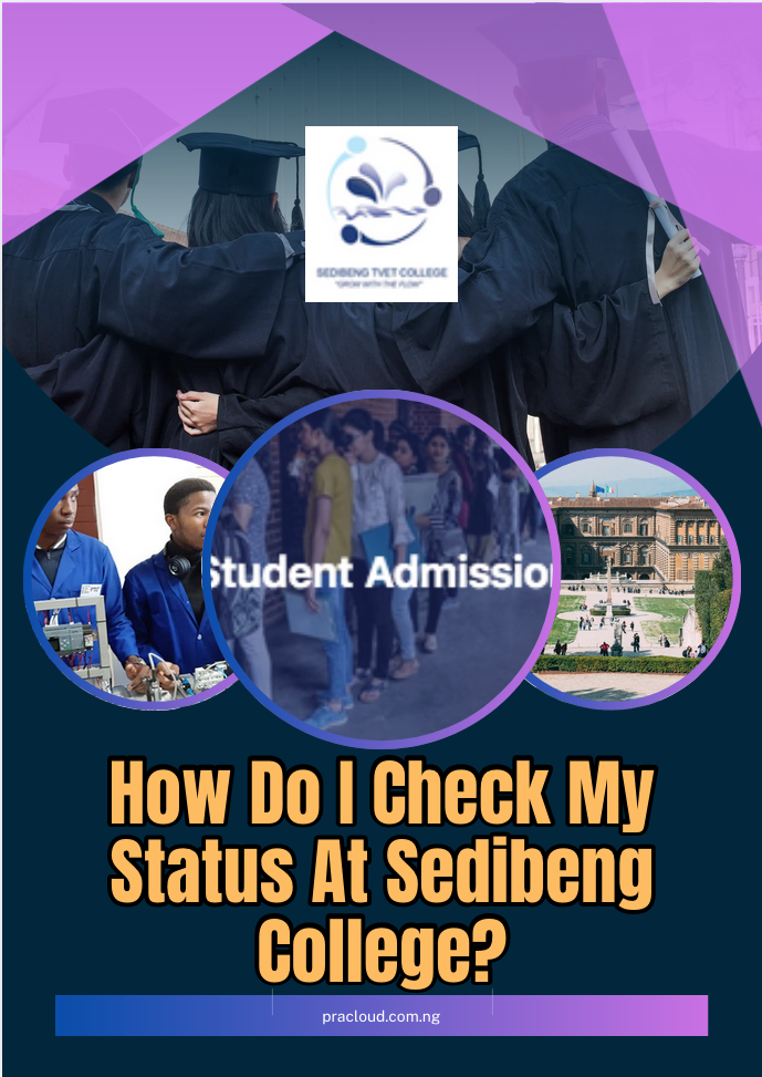 How Do I Check My Status At Sedibeng College?