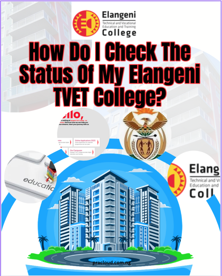 How Do I Check The Status Of My Elangeni TVET College?