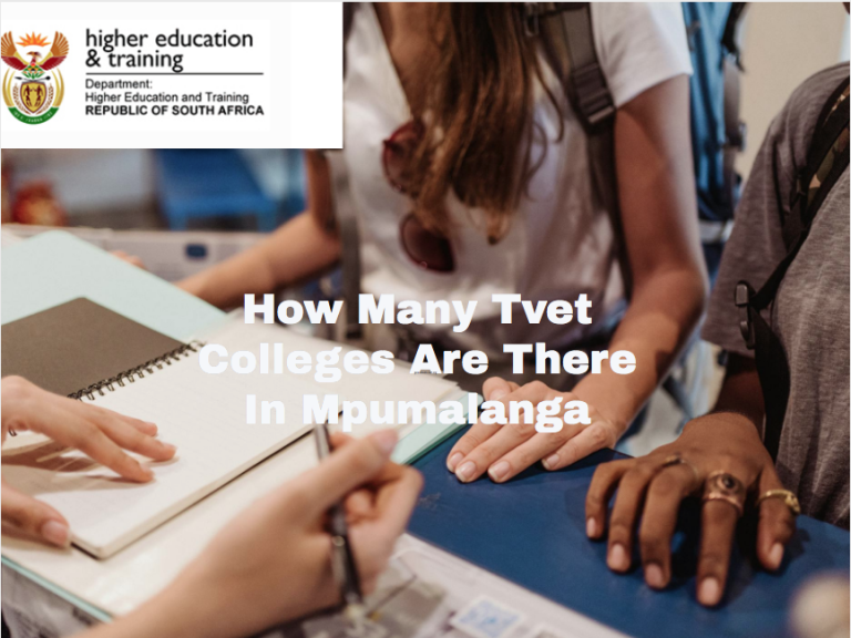 How Many Tvet Colleges Are There In Mpumalanga