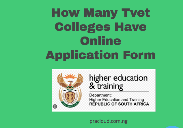 How Many Tvet Colleges Have Online Application Form