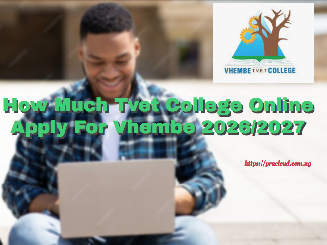 How Much Tvet College Online Apply For Vhembe 2026/2027