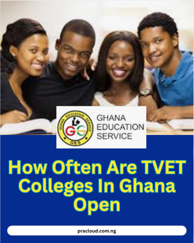 How Often Are TVET Colleges In Ghana Open