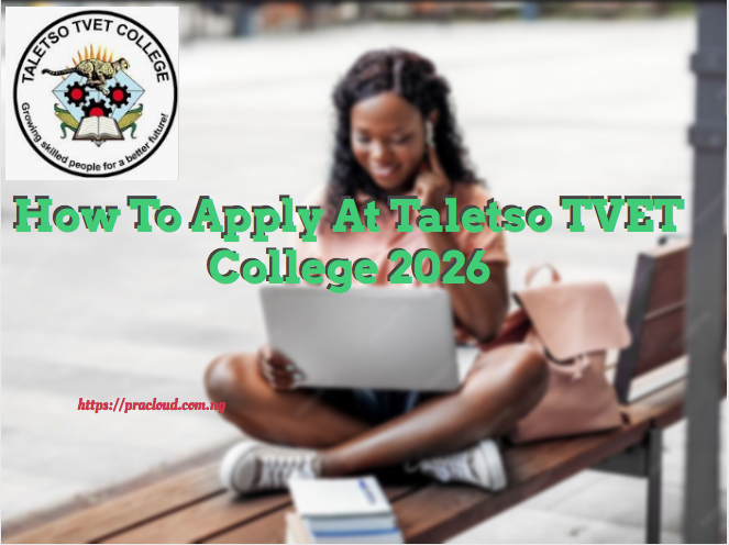 How To Apply At Taletso TVET College 2026