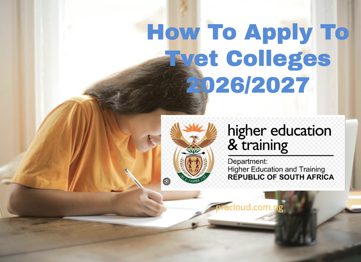 How To Apply To Tvet Colleges 2026:2027