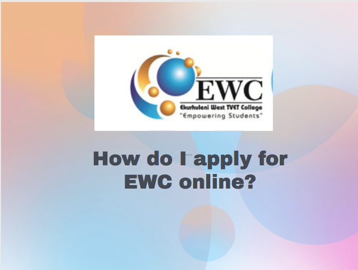 How do I apply for EWC online?