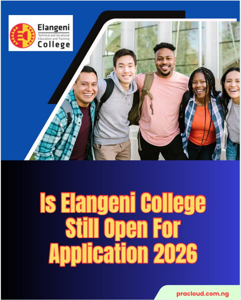 Is Elangeni College Still Open For Application 2026