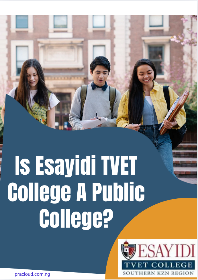 Is Esayidi TVET College A Public College?
