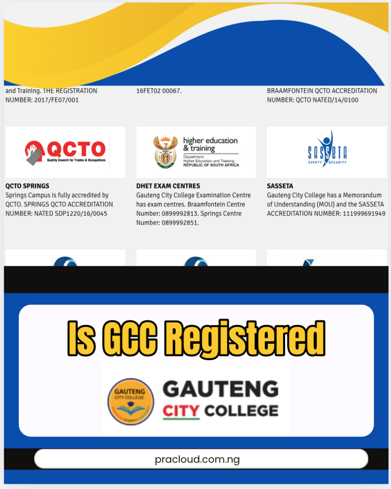 Is GCC Registered