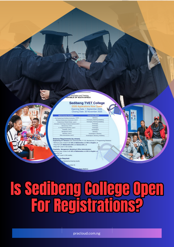 Is Sedibeng College Open For Registrations?