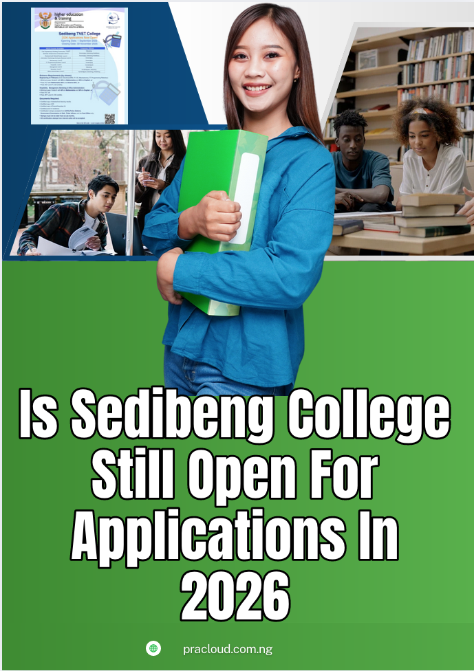 Is Sedibeng College Still Open For Applications In 2026
