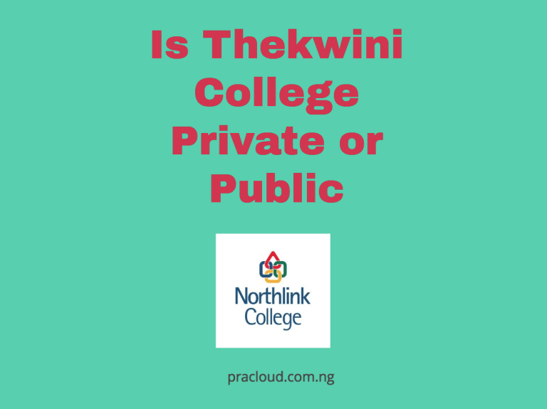 Is Thekwini College Private or Public