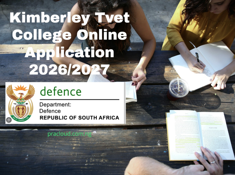 Kimberley Tvet College Online Application 2026:2027