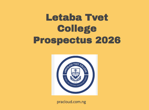 Letaba Tvet College Prospectus 2026