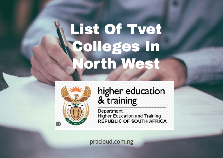 List Of Tvet Colleges In North West