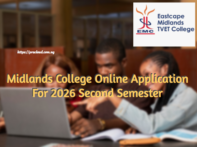 Midlands College Online Application For 2026 Second Semester